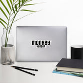 Large Monkey Hanger Sticker